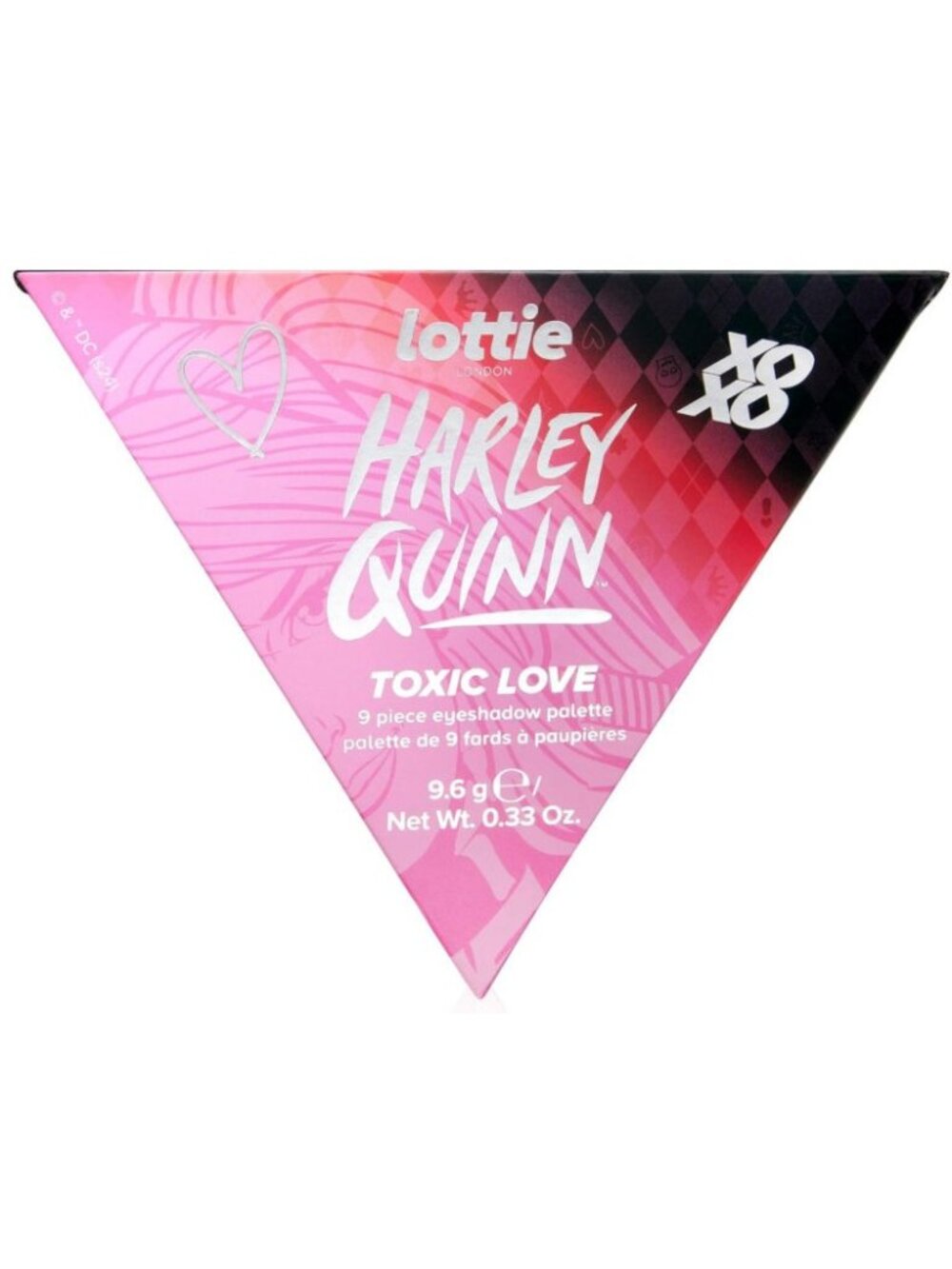 Lottie London x Harley Quinn Mad Love Eyeshadow Palette - Toxic Love